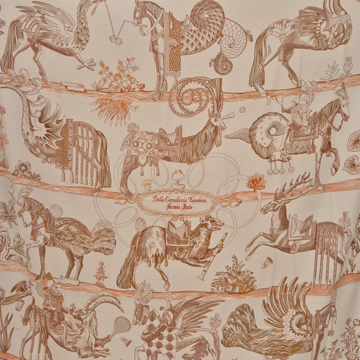 LuxLexicon - SGD1,400. New-in-box Blanc/Terracotta/Orange Della