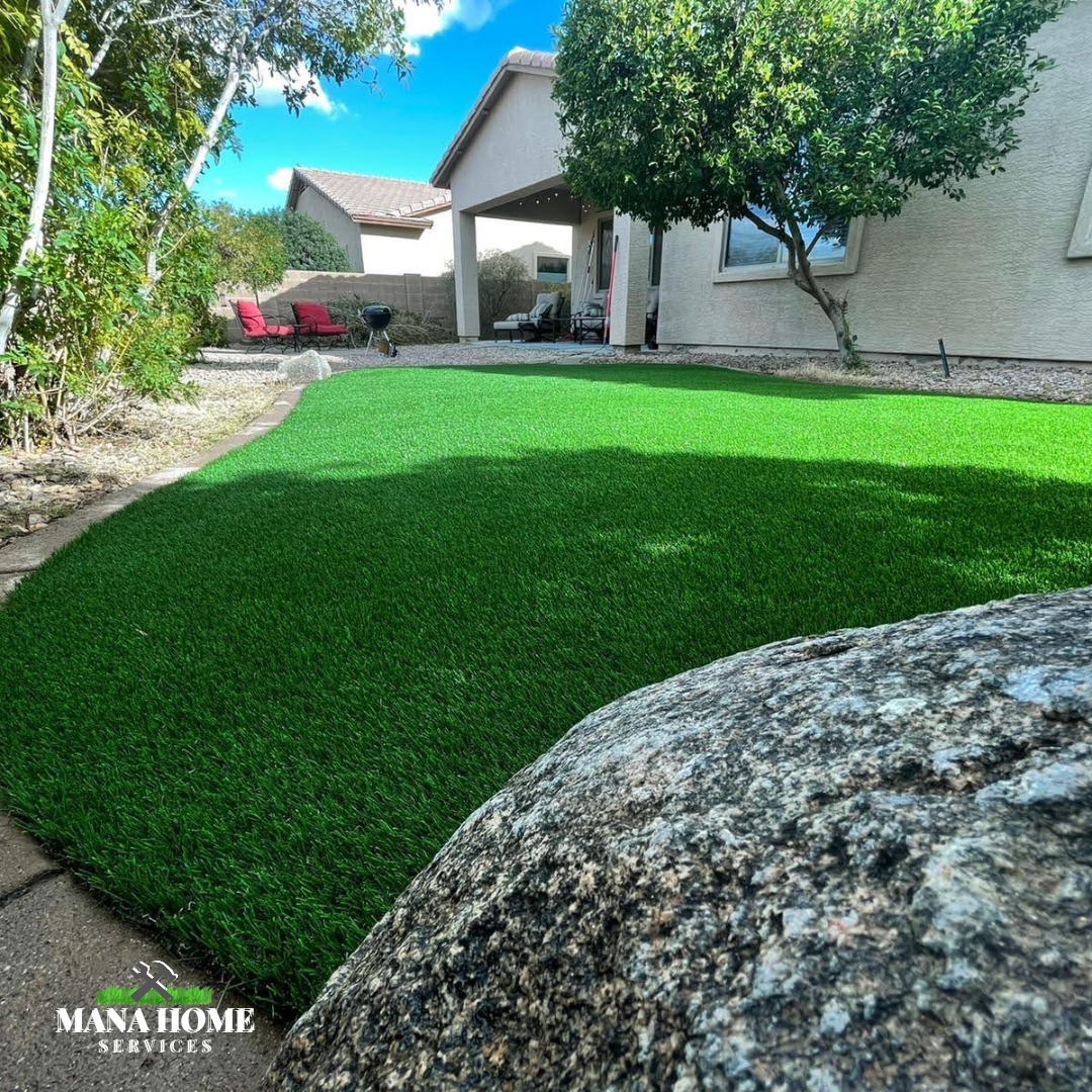 MANA - Introducing our new and improved turf renovation. 🌱 🛠 #newturf # ...