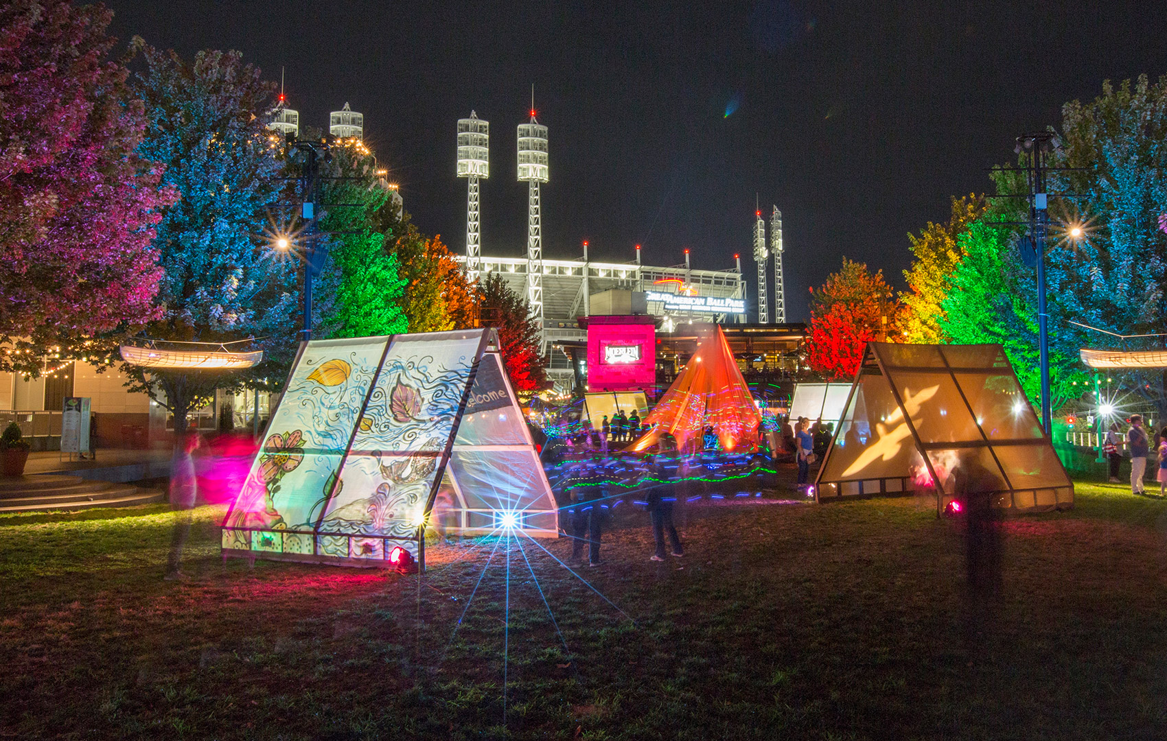 Celebrate BLINK at Smale Riverfront Park