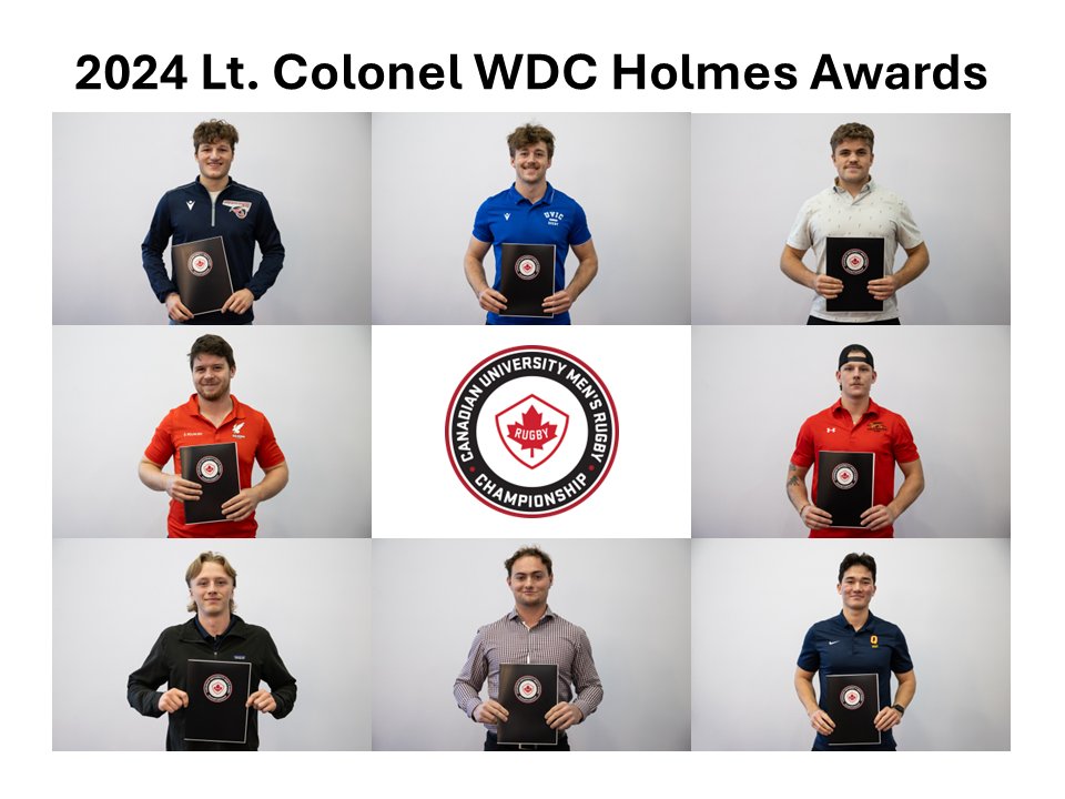McTavish - 🏉 #Throwback to the 2024 Lt. Colonel WDC Holmes Award ...