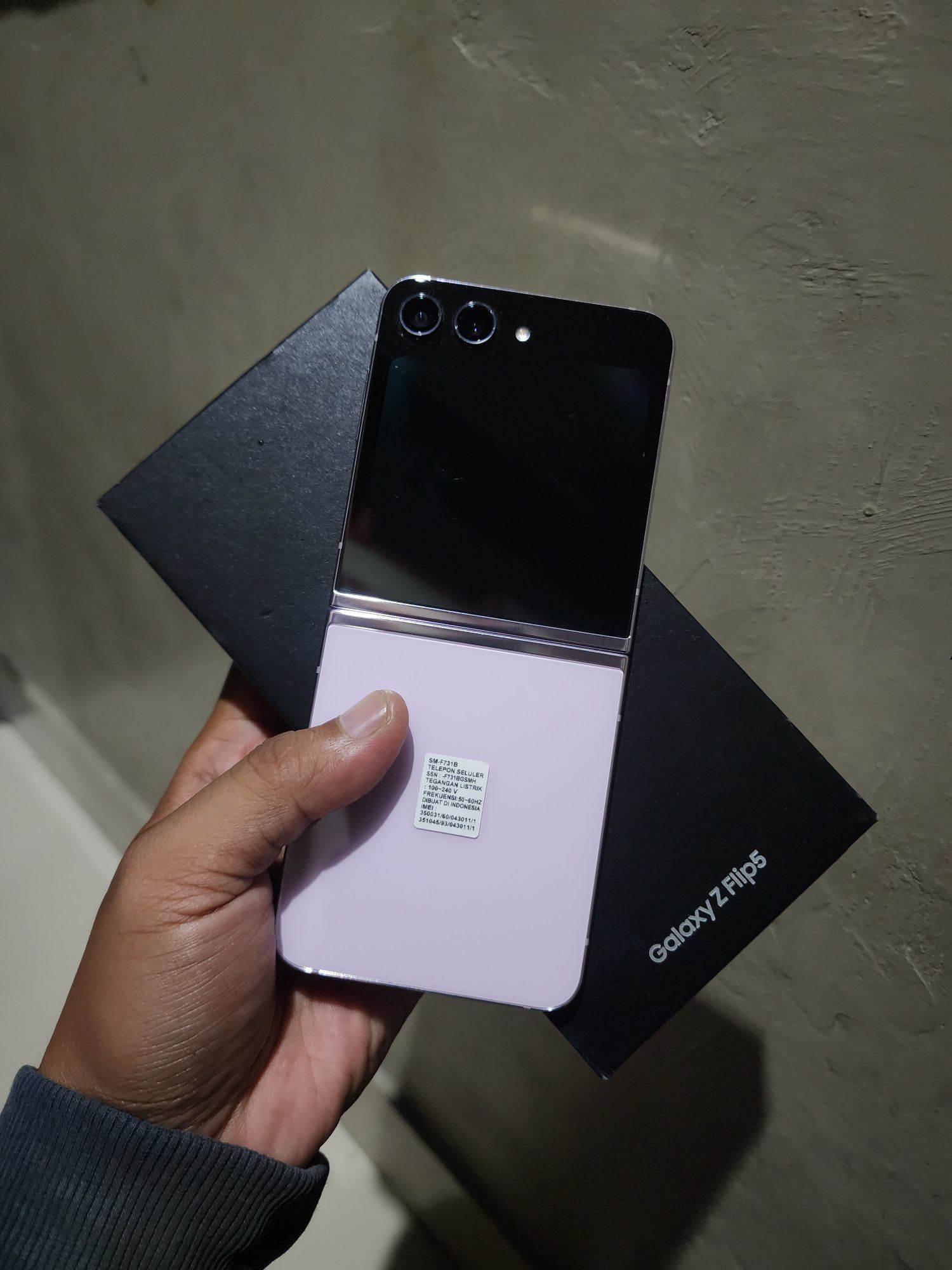samsung z flip 5 fullset no minus jual atw tt