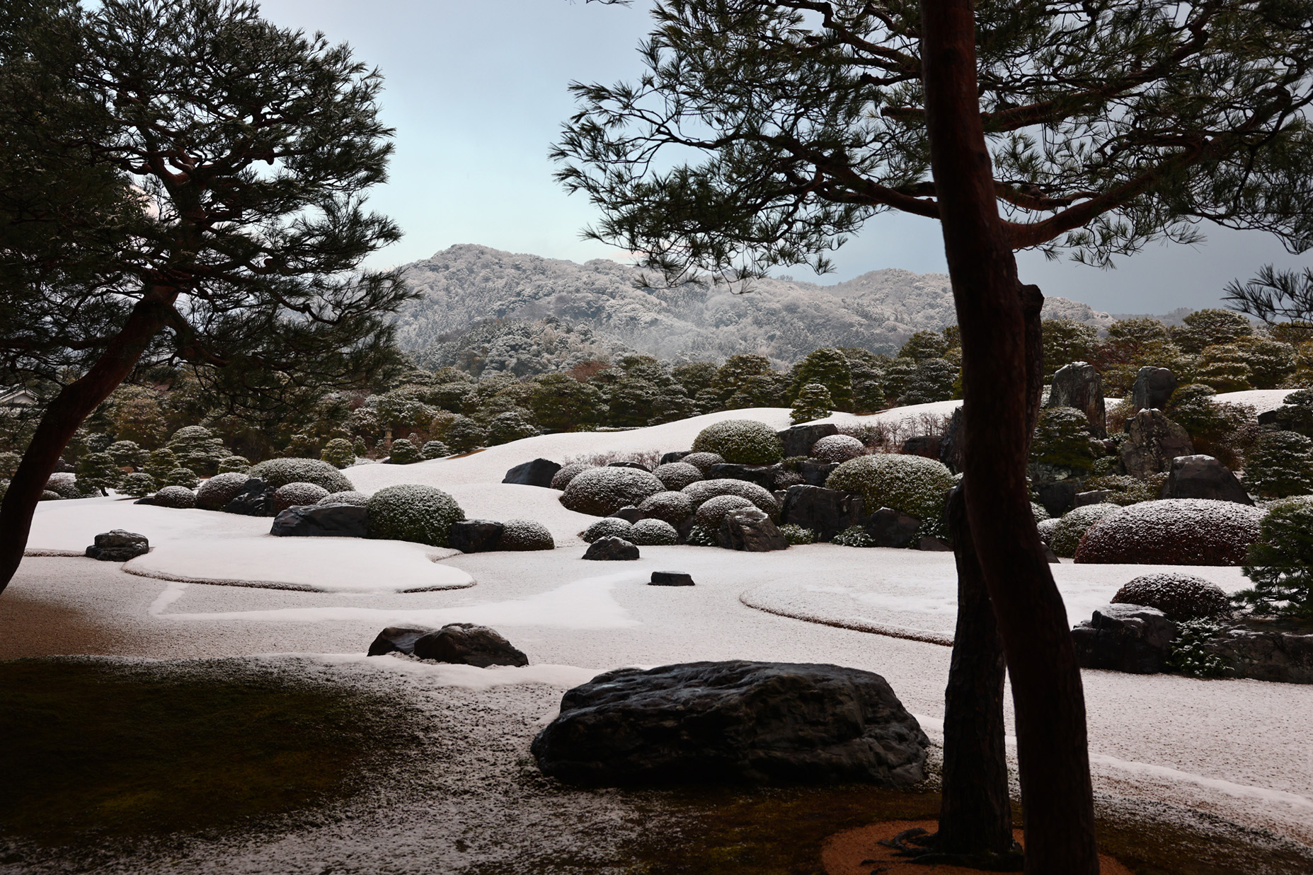 足立美術館 Adachi - 「雪景色の庭園をいつ観ることが出来ますか