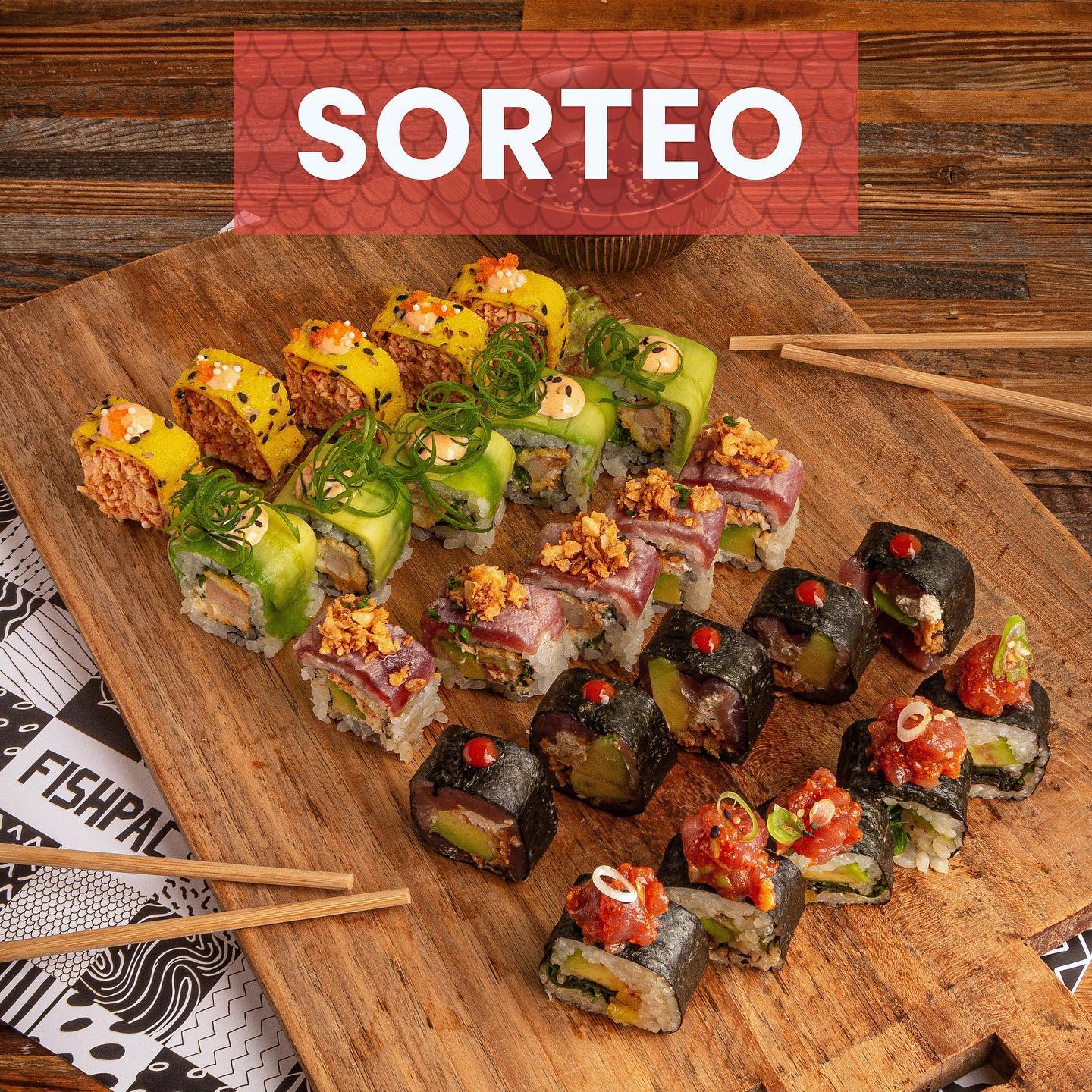 Fishpac - • SORTEO • GANA una 25 BOX de sushi para cenar... | Facebook