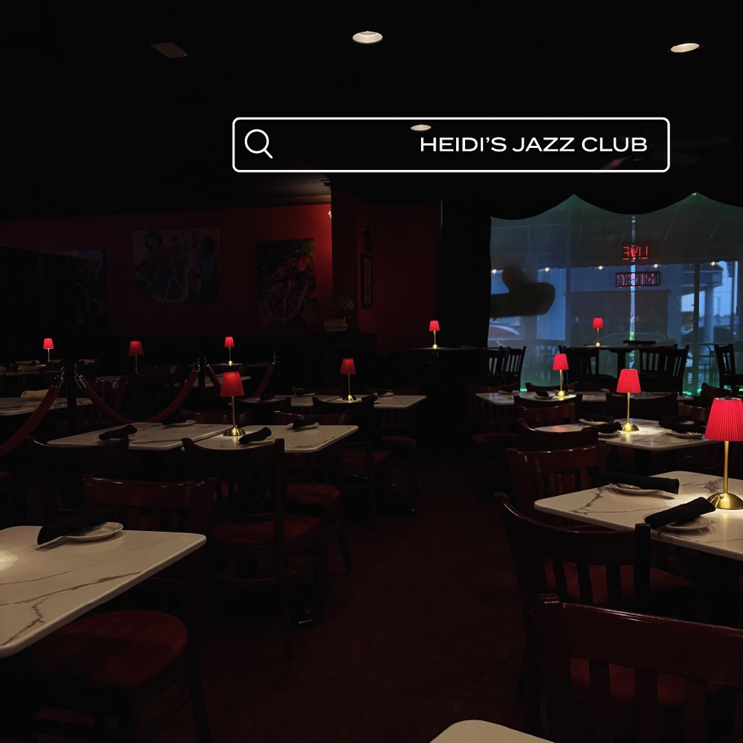 Search for Heidi's Jazz Club and you'll find ↓ ~ Live music Wednesday
