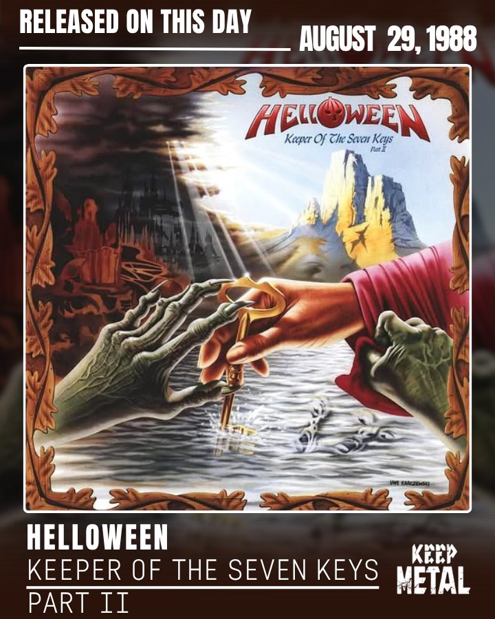Helloween's Keeper of the Seven Keys Part II album release