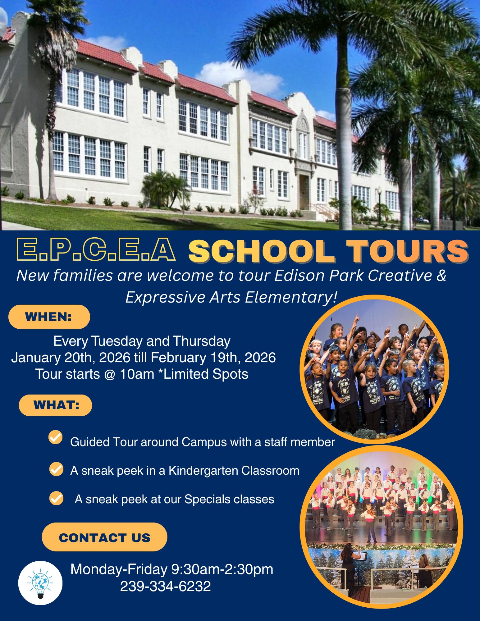 Edison - 💡Join Us for a School Tour!💡 Tours for the 2026-2027 school ...