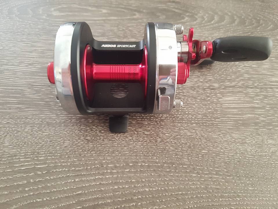 akios fishing reel paddle handle Fireloop Lightweight Surf Casting Akios S-Line 651 CSM GRX