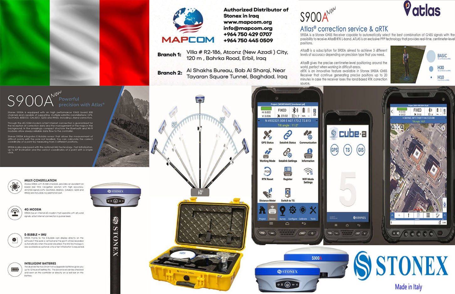 تعلن شركة ماب كوم عن توفر الجهاز ذو... - MapCom - Stonex Iraq