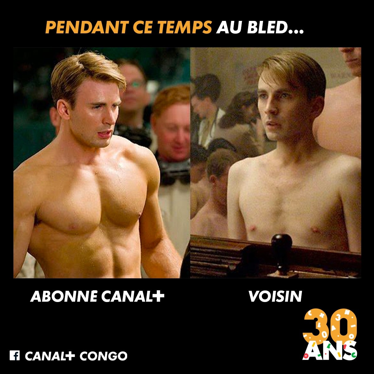CANAL+CONGO - Effet 30 ans de CANAL #Canalpluscongo