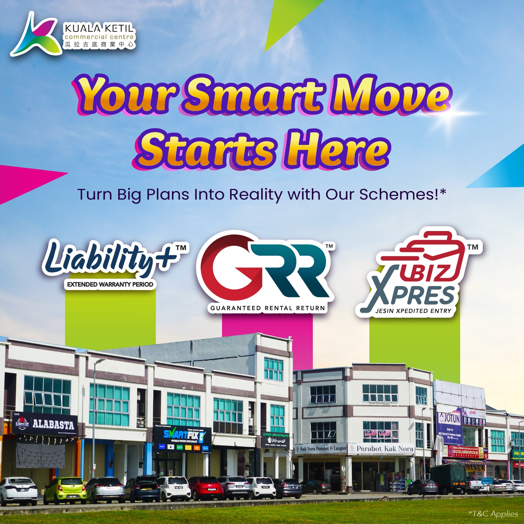Kuala - Big plans call for smart moves, and at KKCC, we’ve got it all 😉 ...