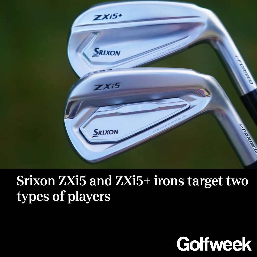 Srixon ZXi5 and ZXi5+ irons target two types of players | See link