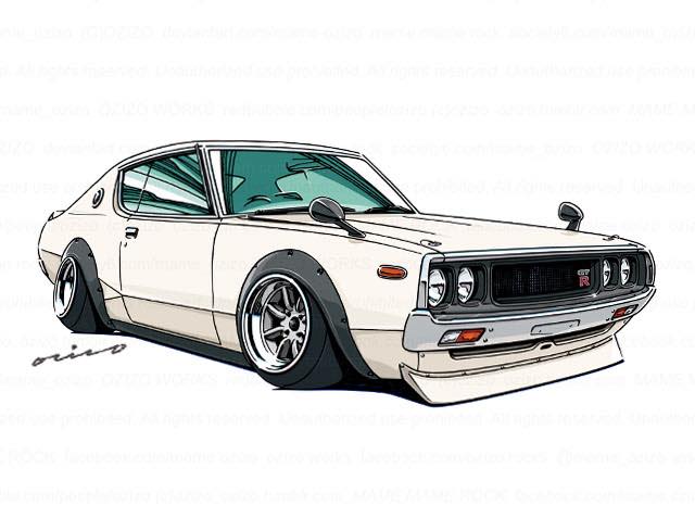【超希少】CRASTY オリジナル アート Have a happy & crazy year! CRAZY CAR ART 