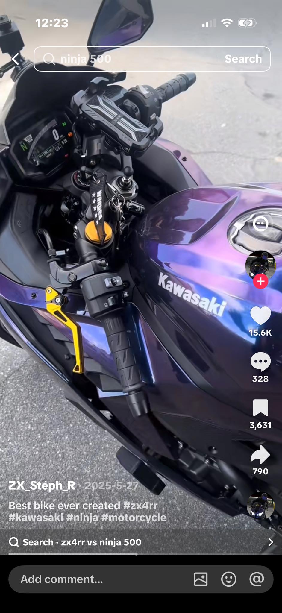 Where to buy stock front brake and clutch levers for 2022 Kawasaki