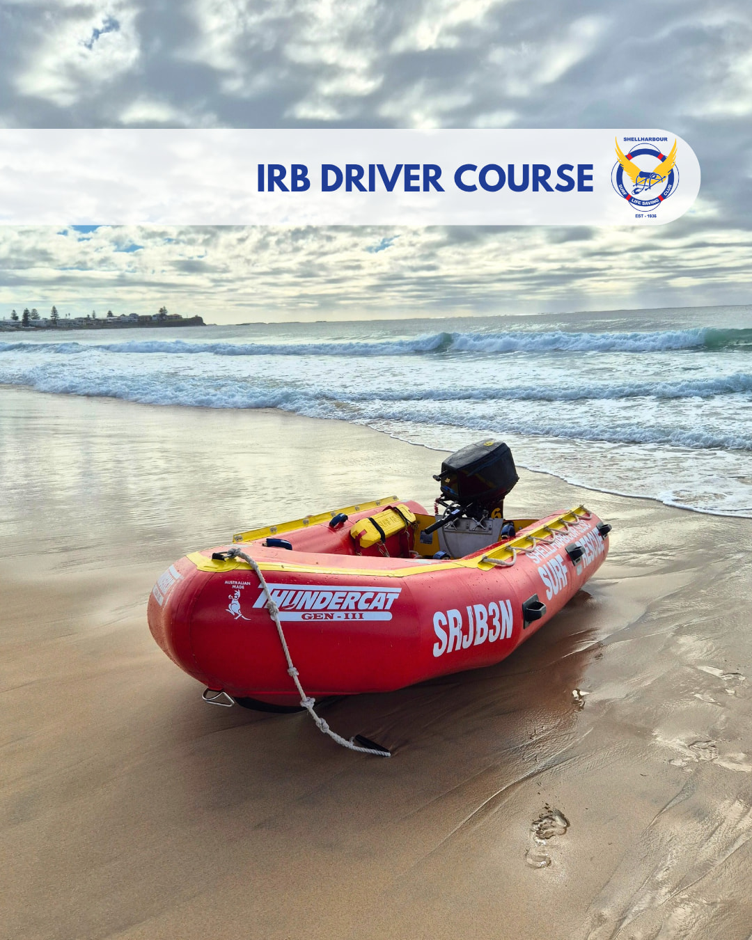 Shellharbour - 🚨 Attention IRB Crewies 🚨 The next IRB Driver Course ...