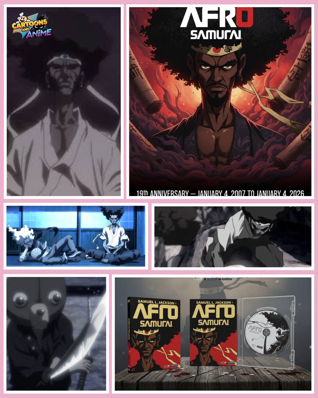 Cartoons - Celebrating 19 years since Afro Samurai redefined anime with ...