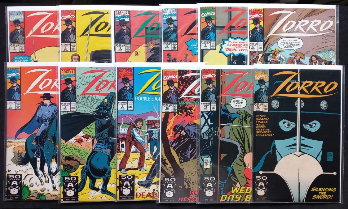 The Sword of Zorro comic book by Dell Comics