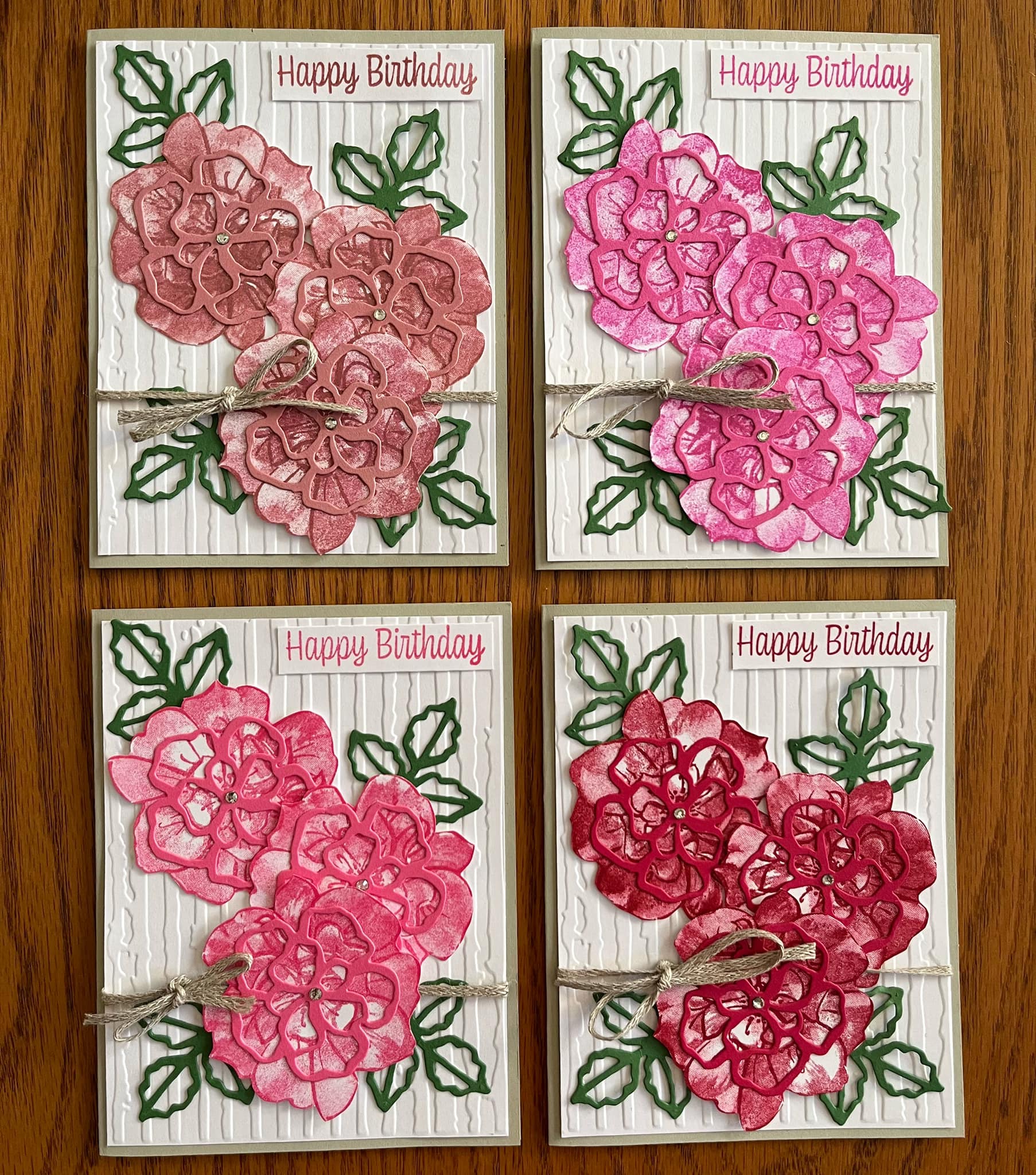 One of my favorite sets from 2025. Pink rose tile,seafoam, and