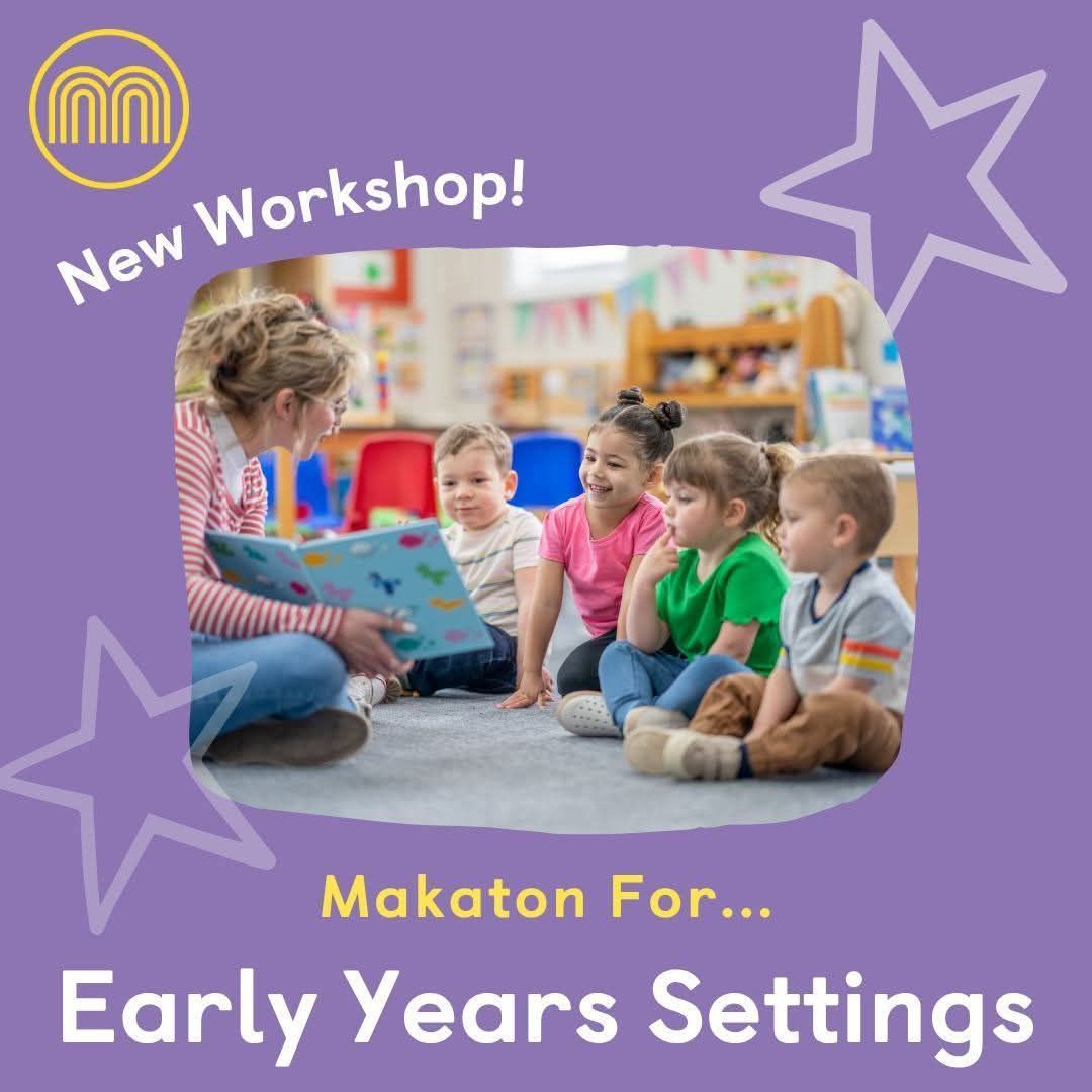 Mini - 📌Makaton for Early Years📌 This evening's training is all about ...