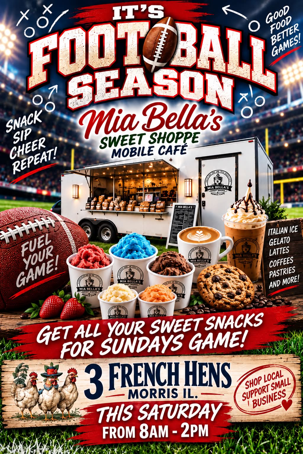 MiaBella's Wood Fired Pizza Food Truck & Catering | Herscher IL