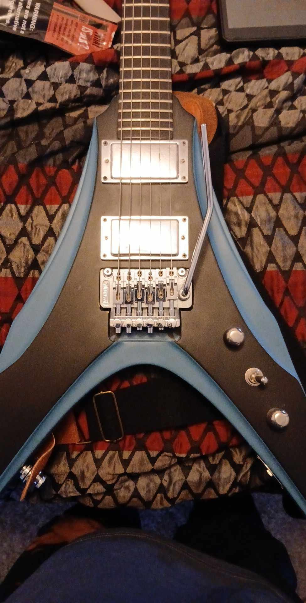 Recent guitar purchases, including DBZ V and Bird of Prey