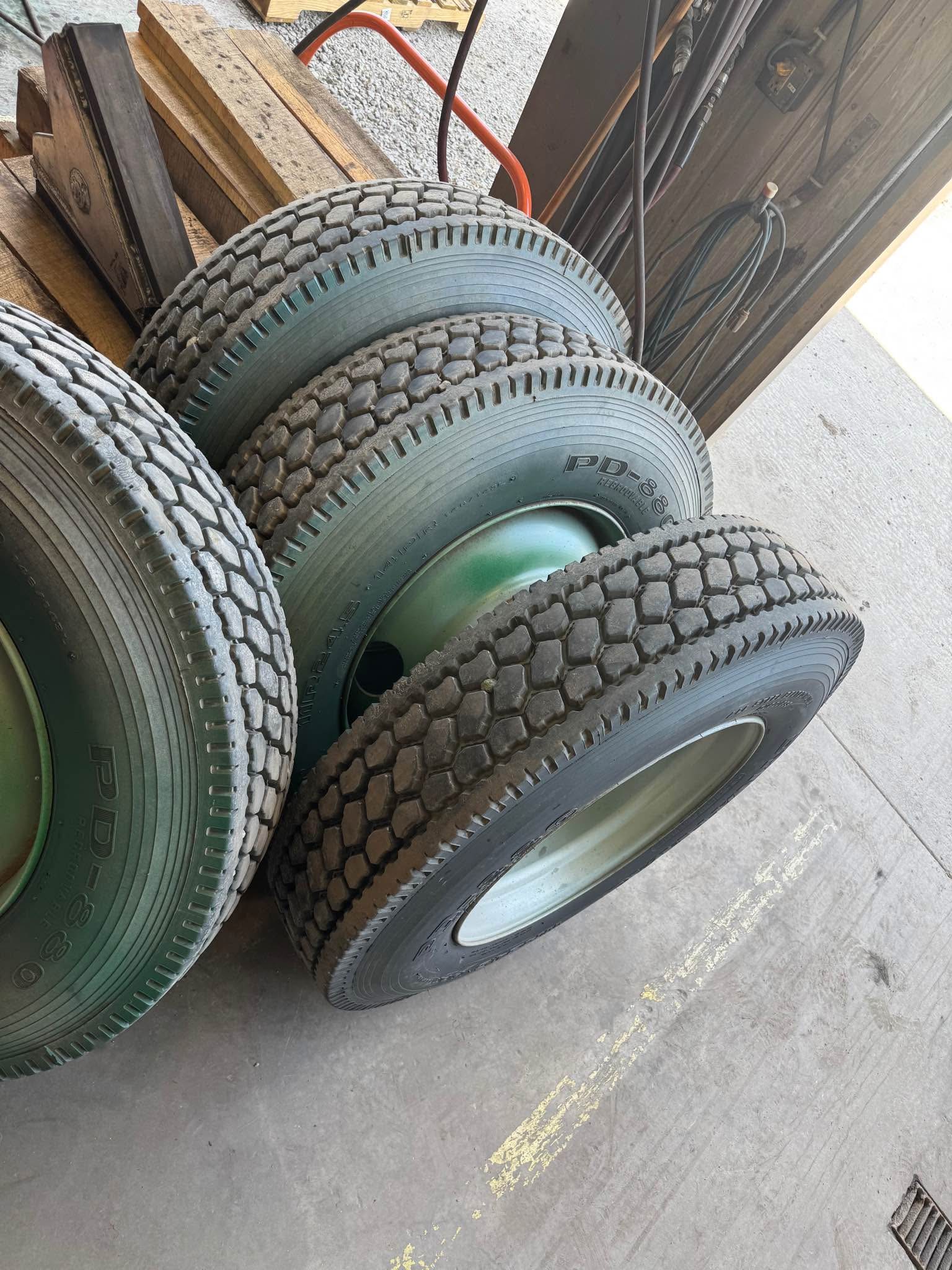11R24 Tires with Bud style wheels - Car Wheels, Tires & Parts - Brush ...