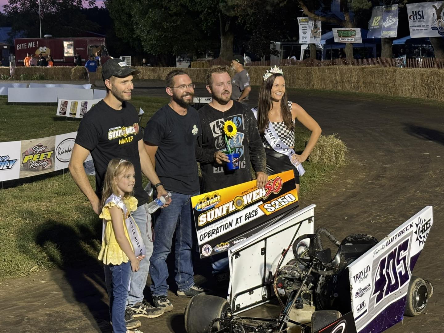 Tim - Started 20th and finished 3rd at the Sunflower 50! What an ...