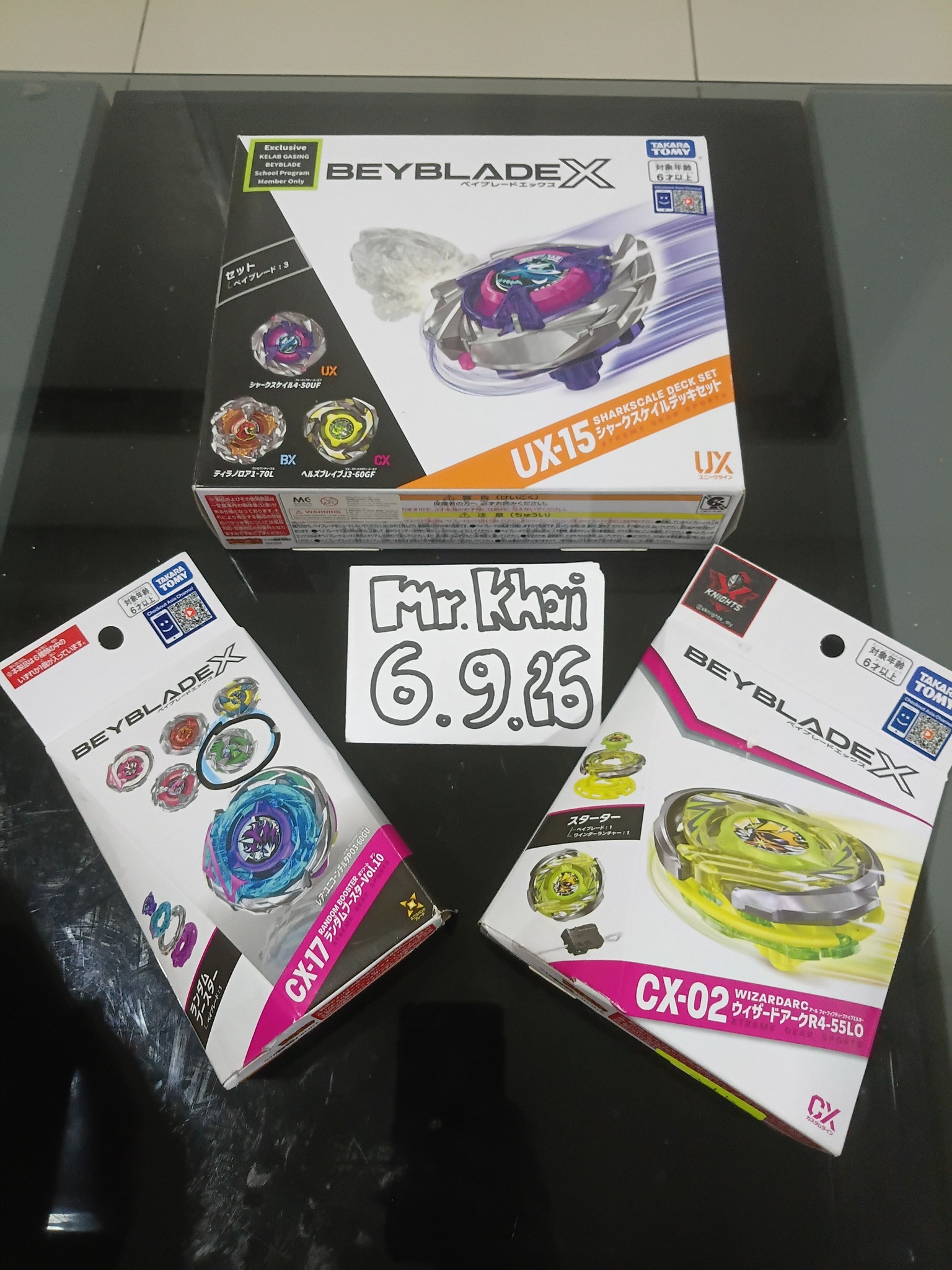 Beyblade X UX-15 for sale, opened for weight check only
