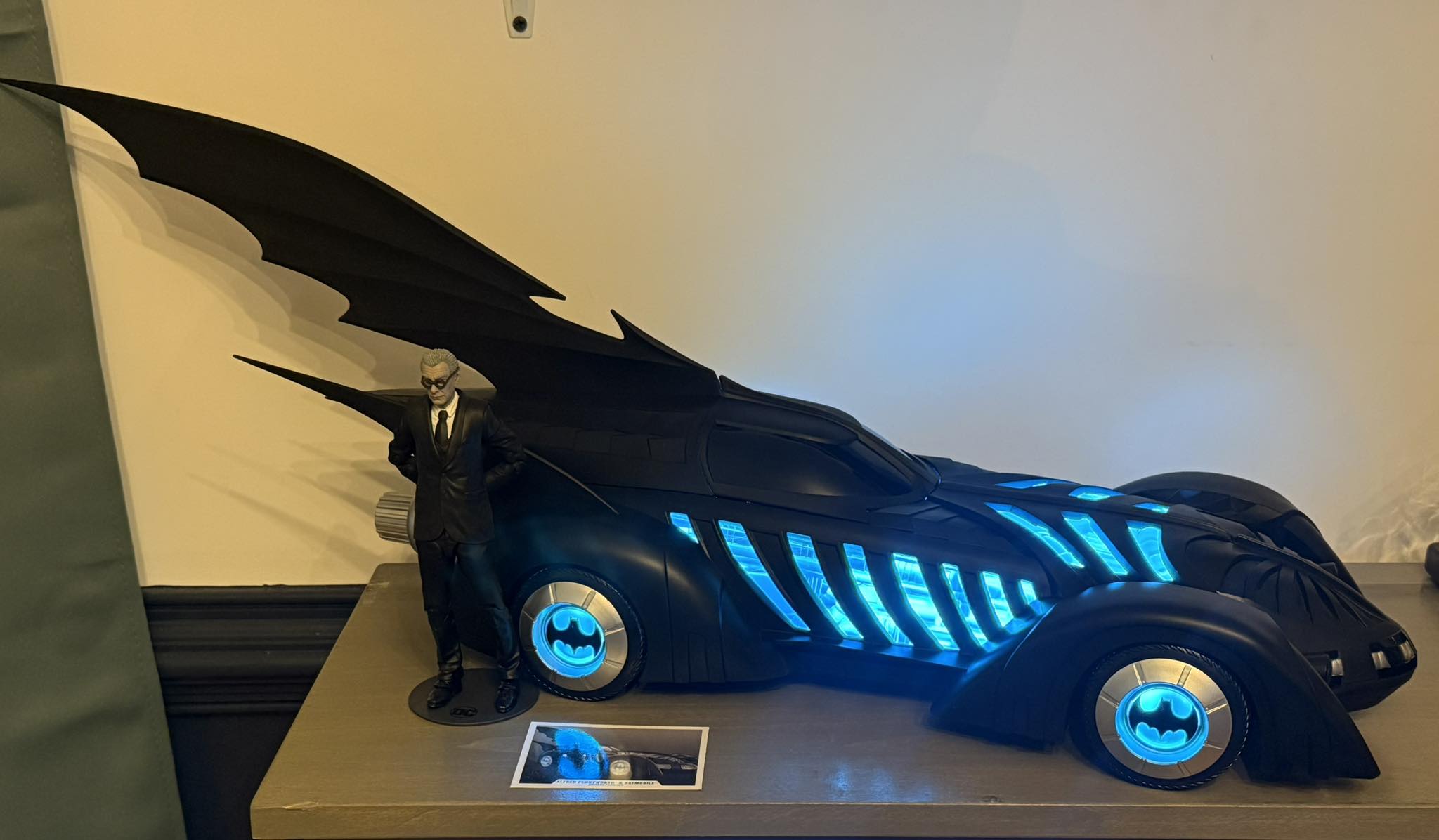 McFarlane Batman Forever Batmobile with lighting upgrade