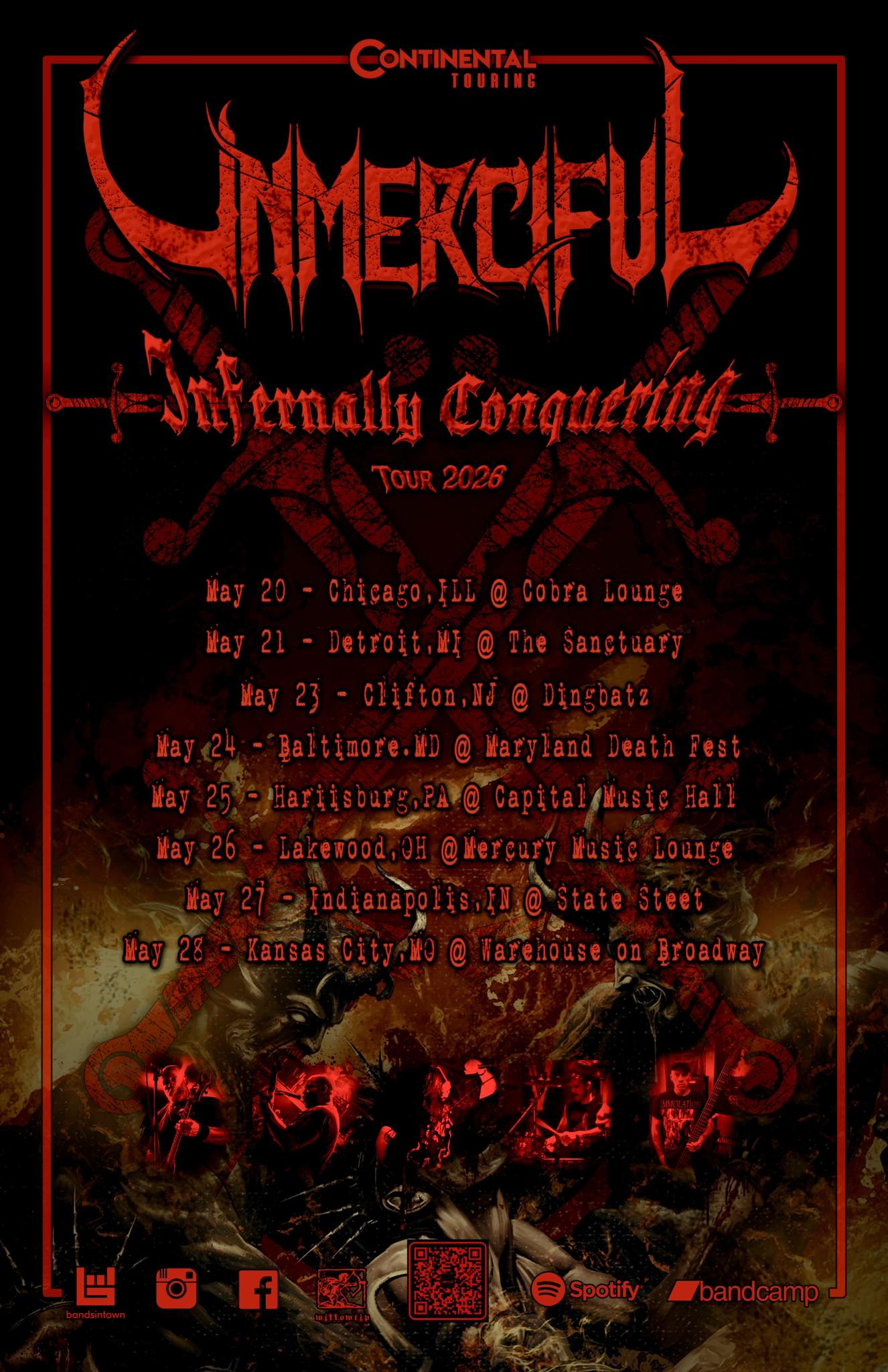 Unmerciful are excited to announce their upcoming 