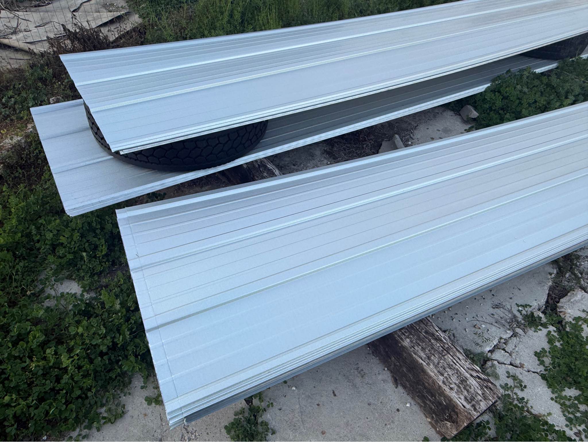 29Ga Galvalume Metal Sheets 12’ 14’ all $2/ft BRAND NEW - Miscellaneous ...