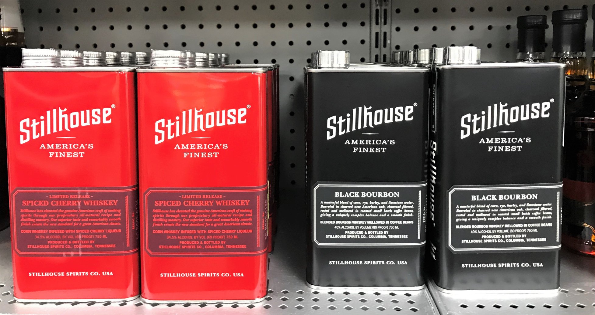 NEW STILLHOUSE WHISKEY IN STOCK! Black Bourbon - a masterful blend 