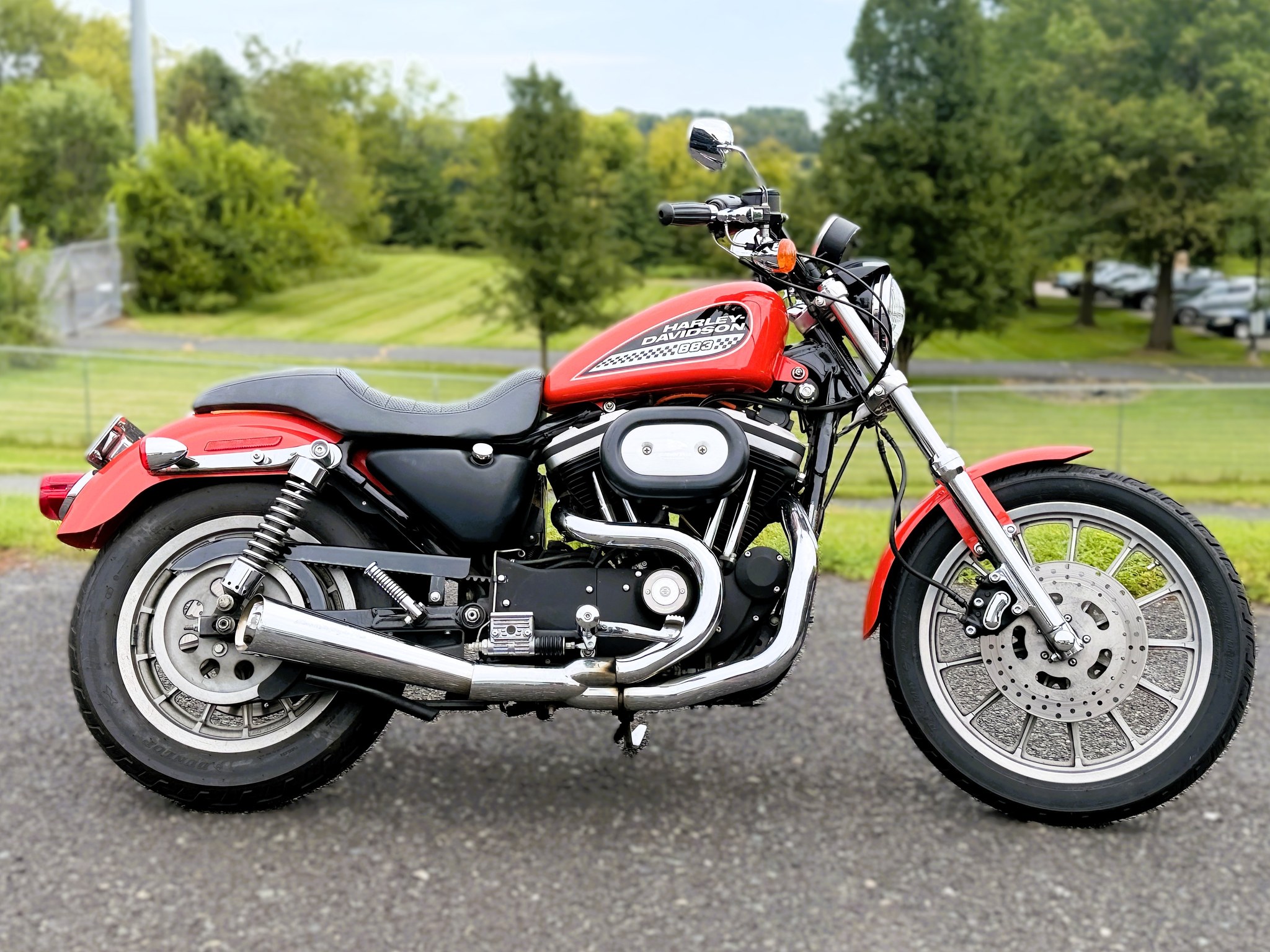 2003 Harley-Davidson 883R Sportster XL883R Racing Orange 100th
