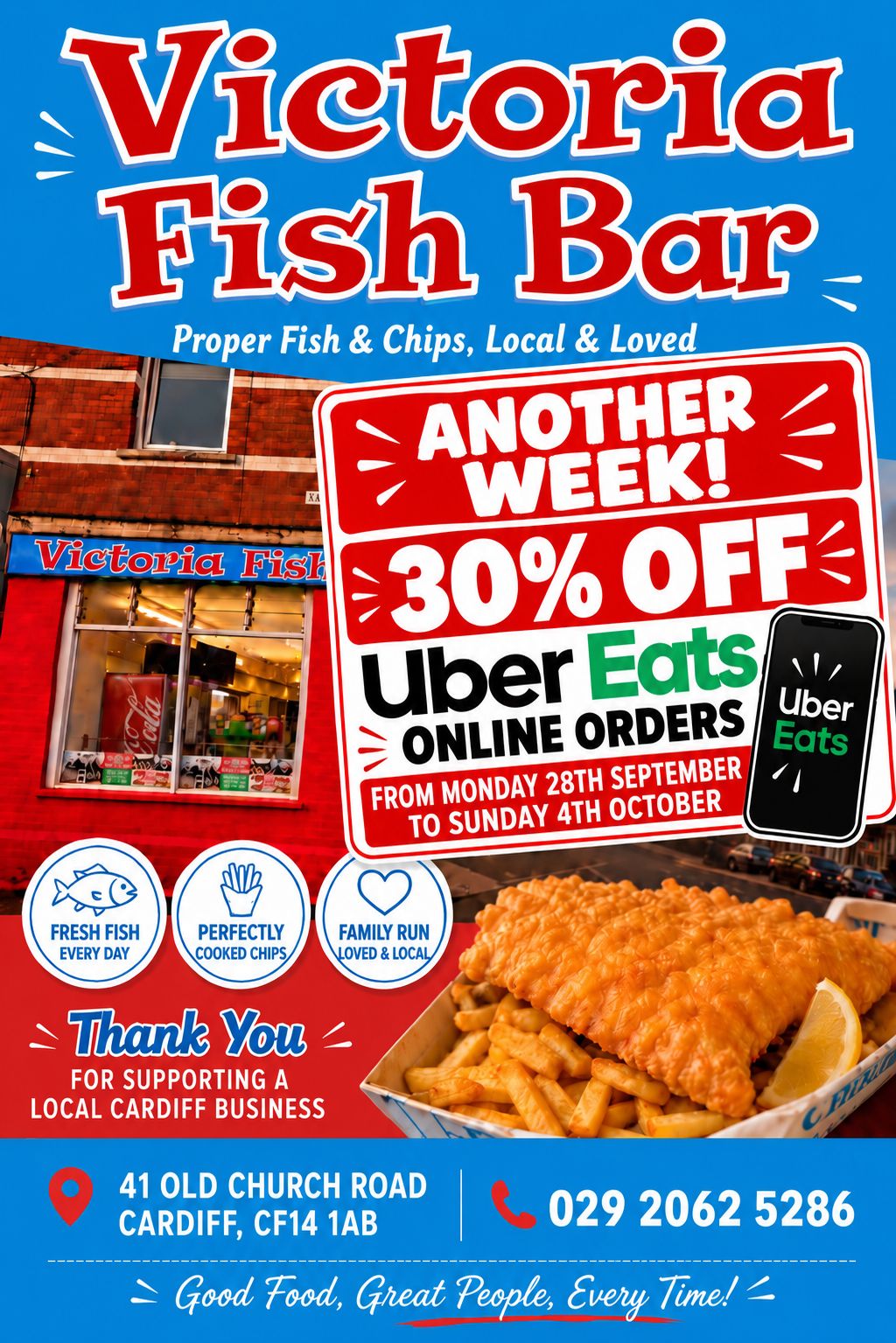 Victoria fish bar | Cardiff