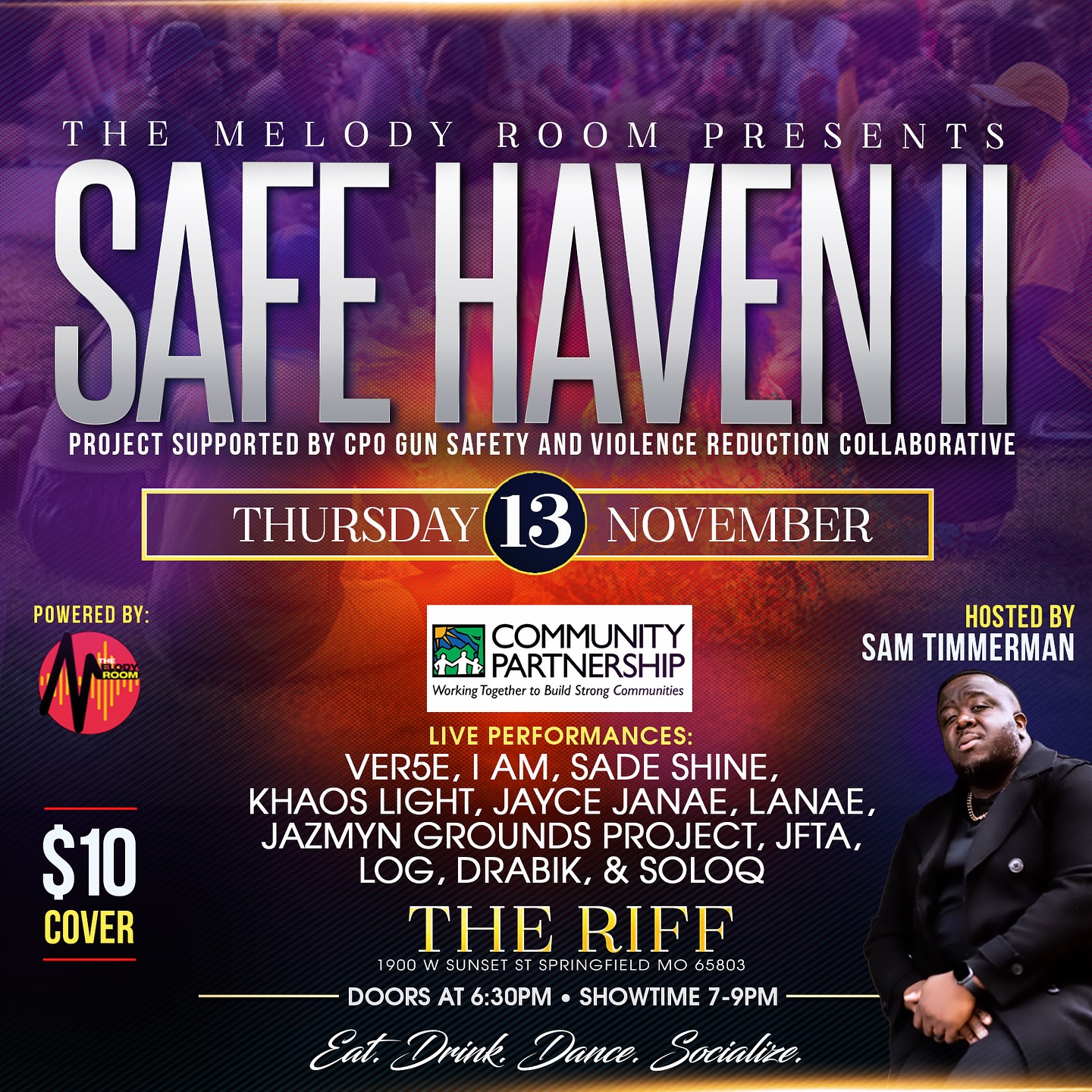 The Riff - The Melody Room is back at The Riff for ‘Safe... | Facebook