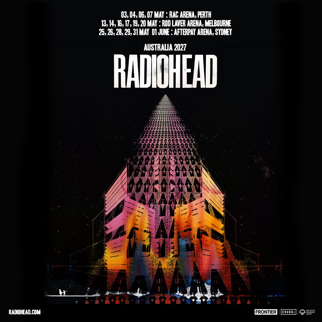 Radiohead Australian Tour teaser postcards revealed