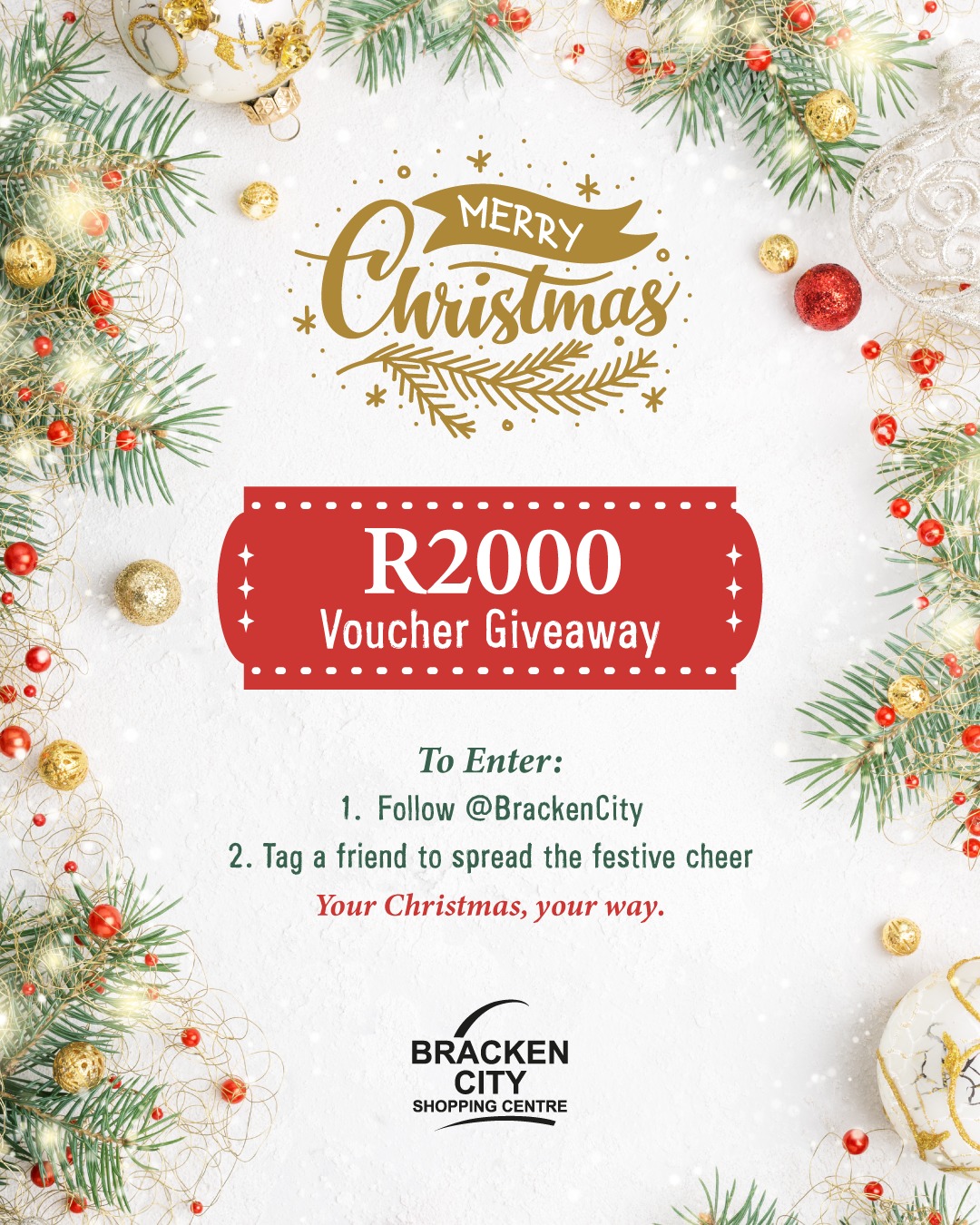 Christmas has officially... - Bracken City Shopping Centre | Facebook
