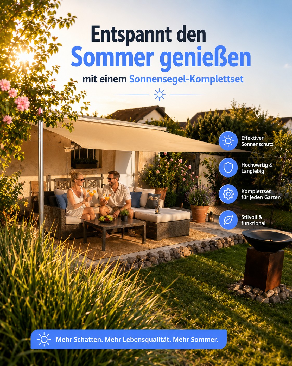 sonnensegel wasserdicht 4x8m 4 x 8 m Wetterbeständig UV Schutz Sonnenschutz Balkon Sonnensegel Leinwand mit Spannseilen für Garten Terrasse Carport, Khaki Tout Terrain Farbe:Grün/Hellgrau Ab wie vielen Jahren
