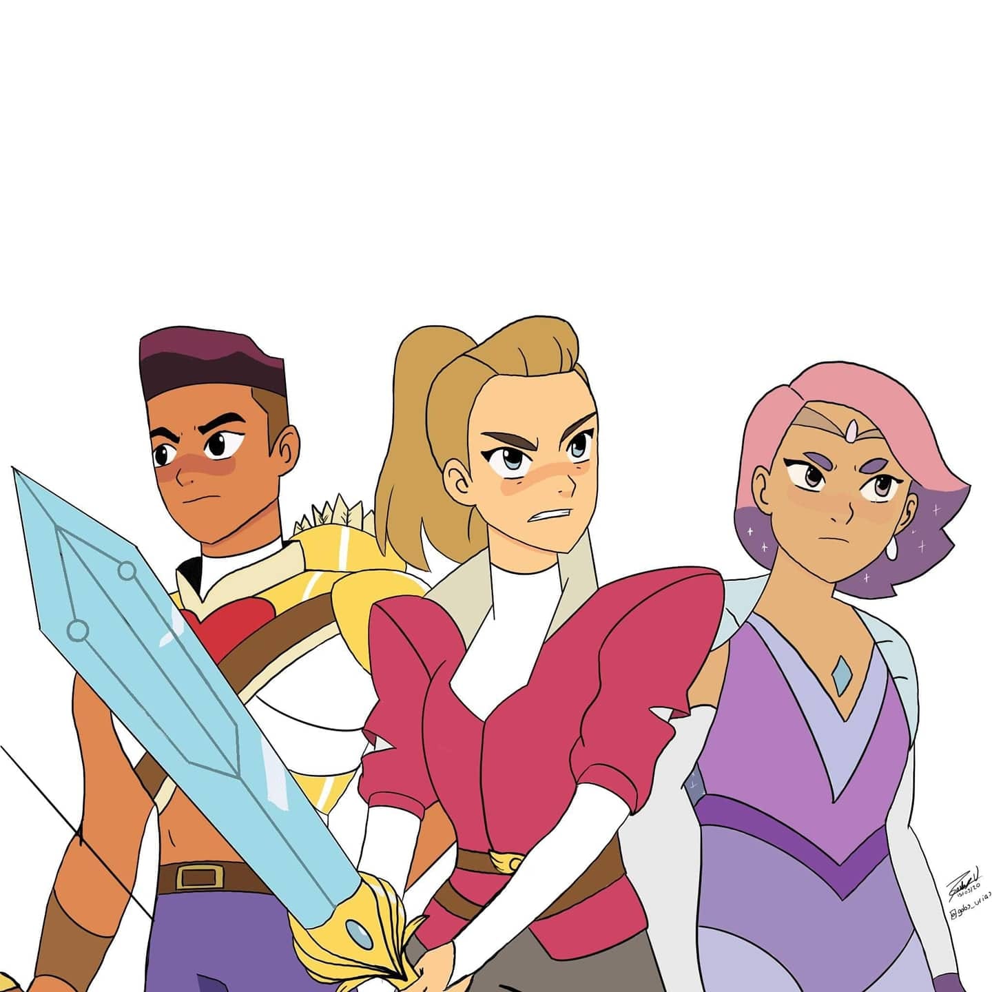 Gabsu Arts - AMO ESTA SERIE #sheraandtheprincessesofpower #sherafanart ...