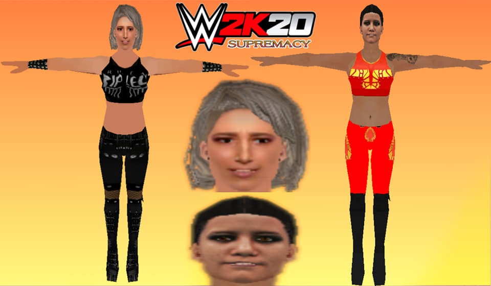 Rhea Ripley ( First Ever) & Shayna... - Born For Gamers Mods | Facebook