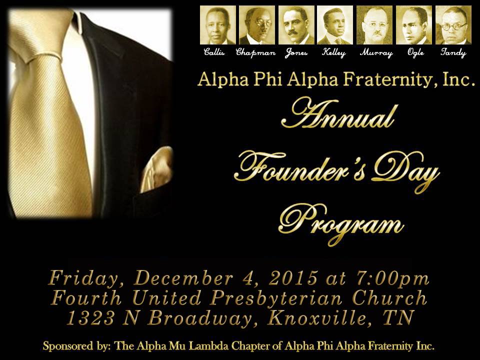 Knoxville Alphas - Alpha Phi Alpha Fraternity, Inc. - This is a public ...