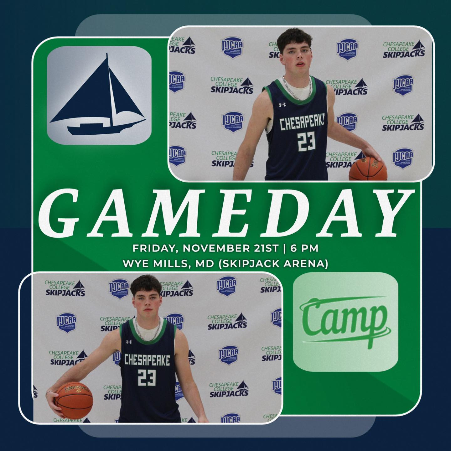 Chesapeake College Skipjacks Men's Basketball
