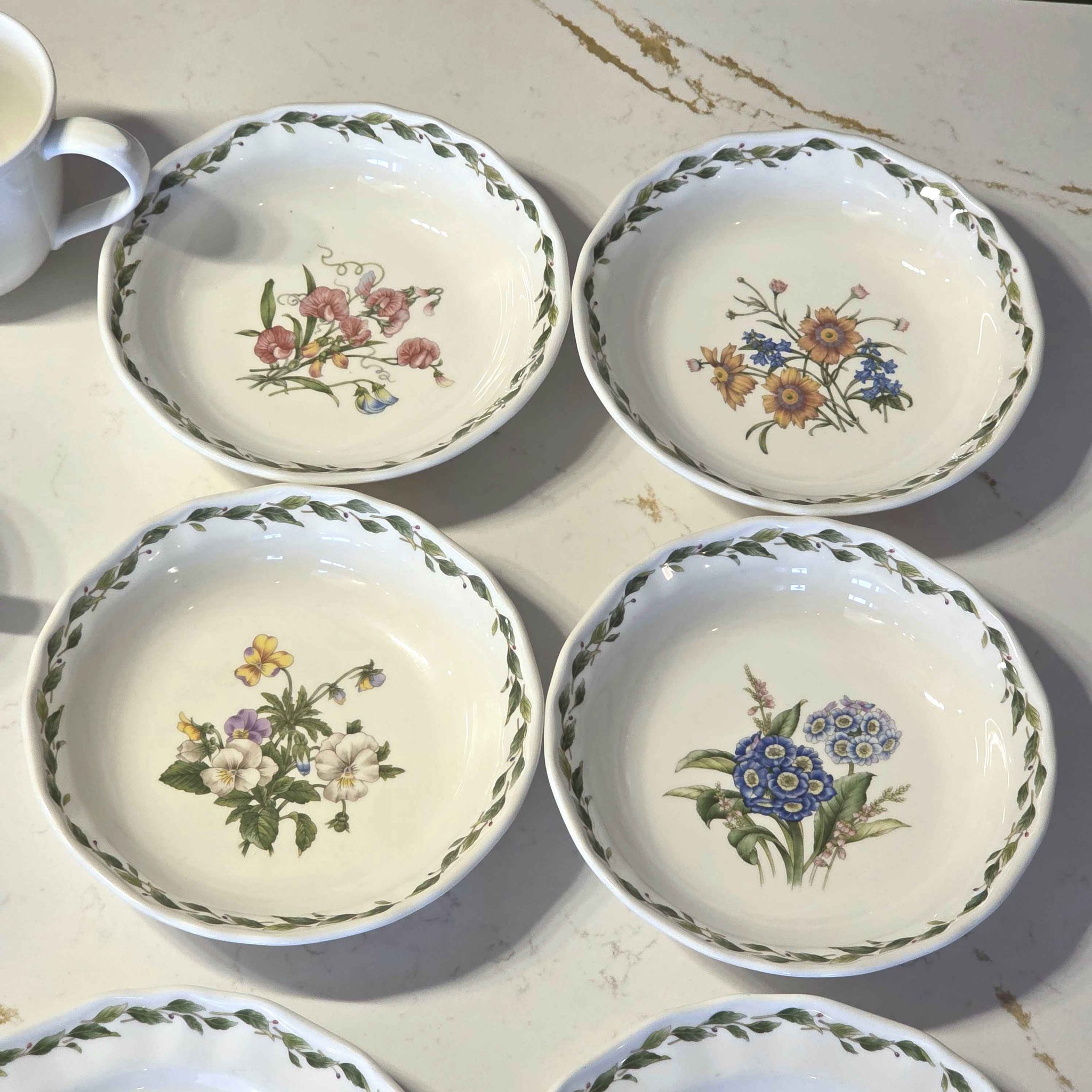 Noritake “Gourmet Garden” Dinnerware Set – Floral – Large Set ...