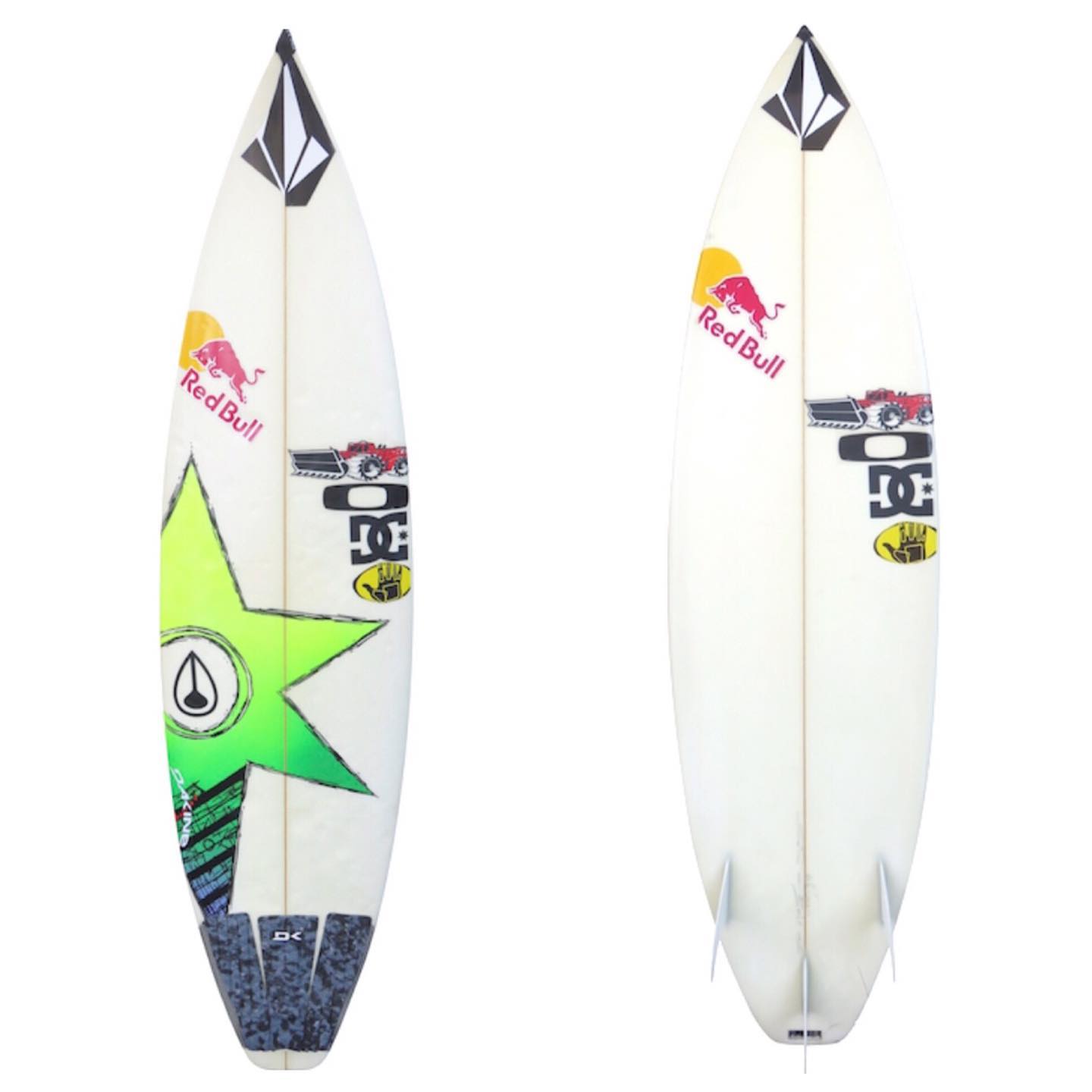 Bruce Irons' personal 6'0 shortboard surfboard for sale