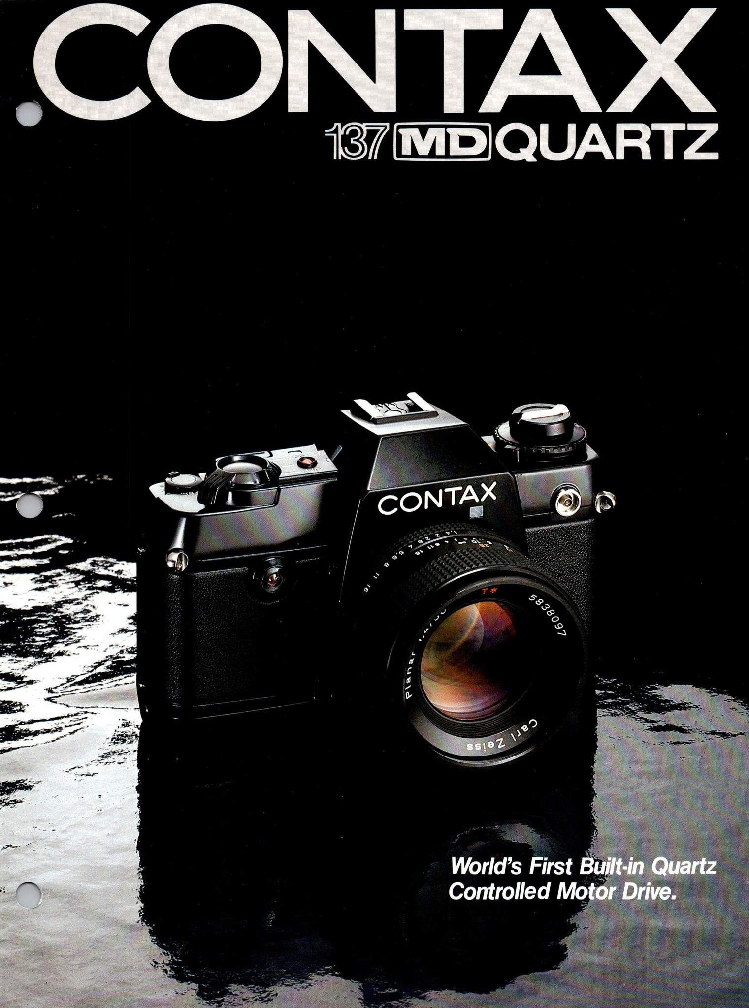 Contax 137 MD Quartz sales brochure available for free download