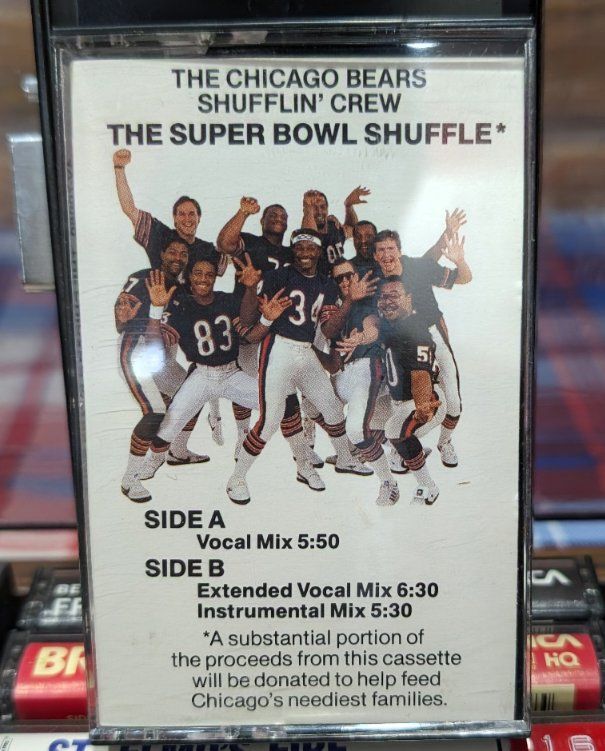 Impression Encadrée Chicago Bears Super Bowl 1985 - Vintage, Multi-couleurs, Occasion