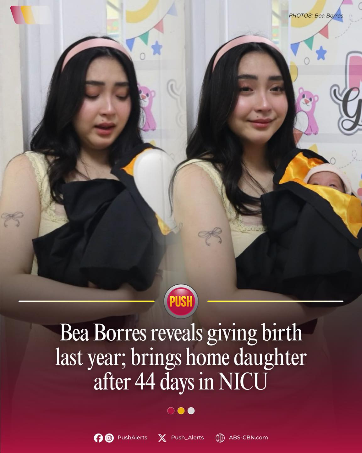 ABS-CBN - Actress and vlogger Bea Borres shared joyful... | Facebook