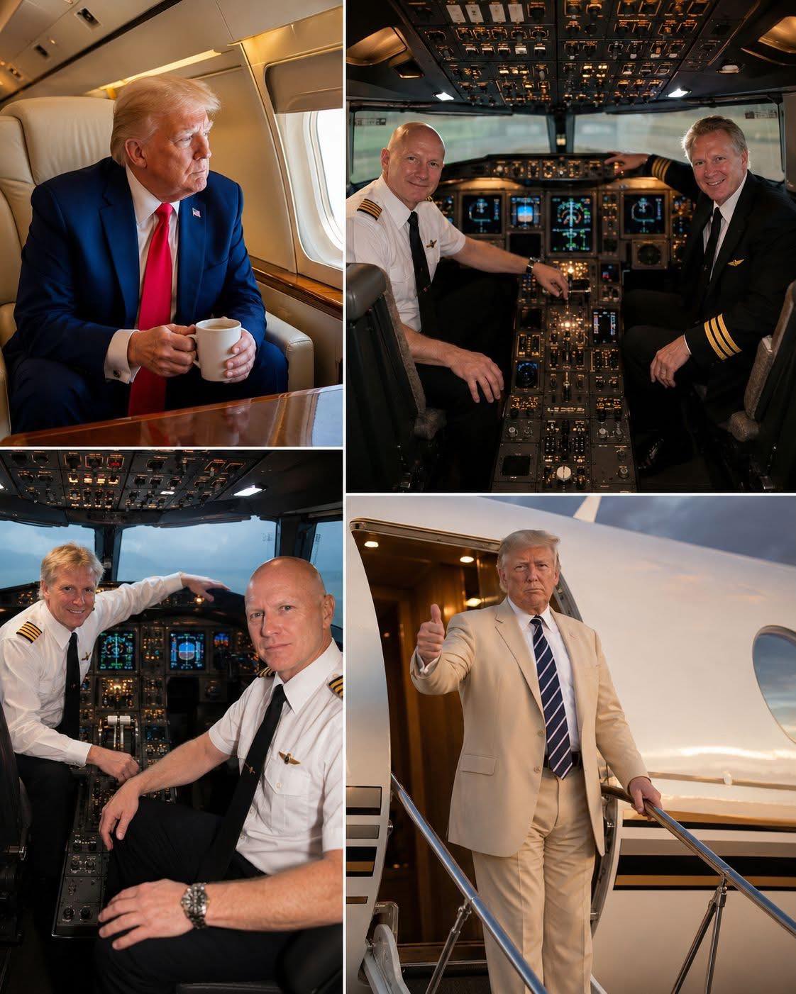 ☆のぶさん 専用 LEDタイプ／Air ForceONE TRUMPさん Air Force One