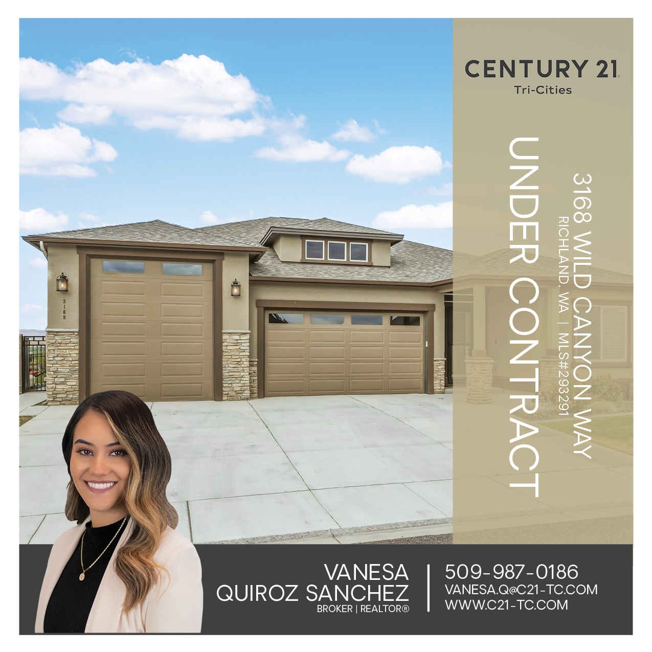 🎉 Congratulations to Vanesa Quiroz Sanchez! 3168 Wild Canyon Way