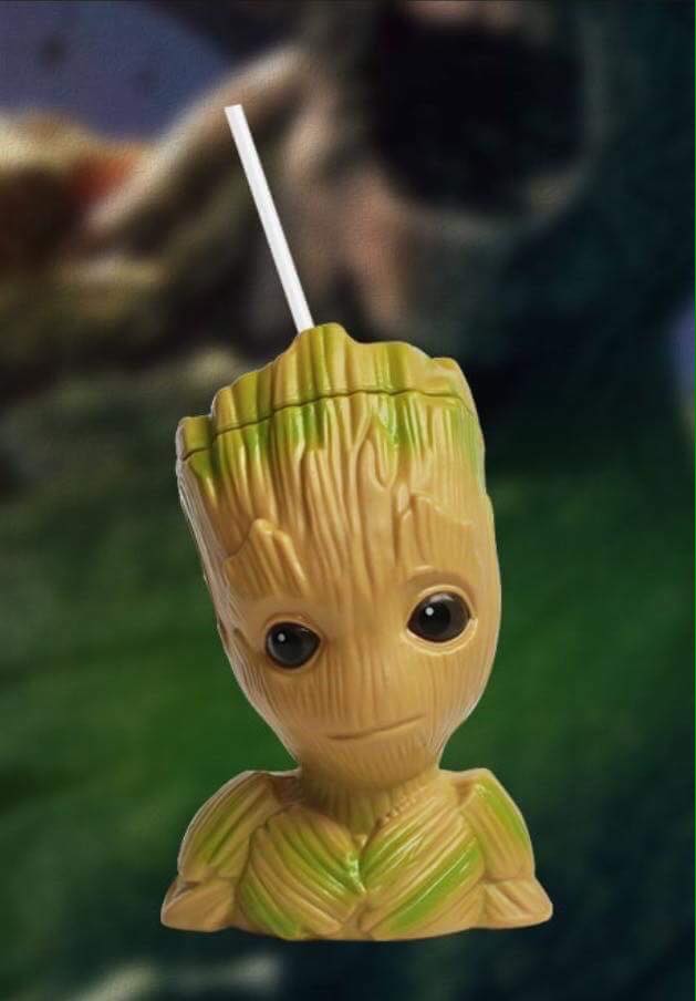 แก้วหัวGroot ของนอก📌550฿... - แก้วโรงหนัง ถังป็อปคอร์นฮีโร่