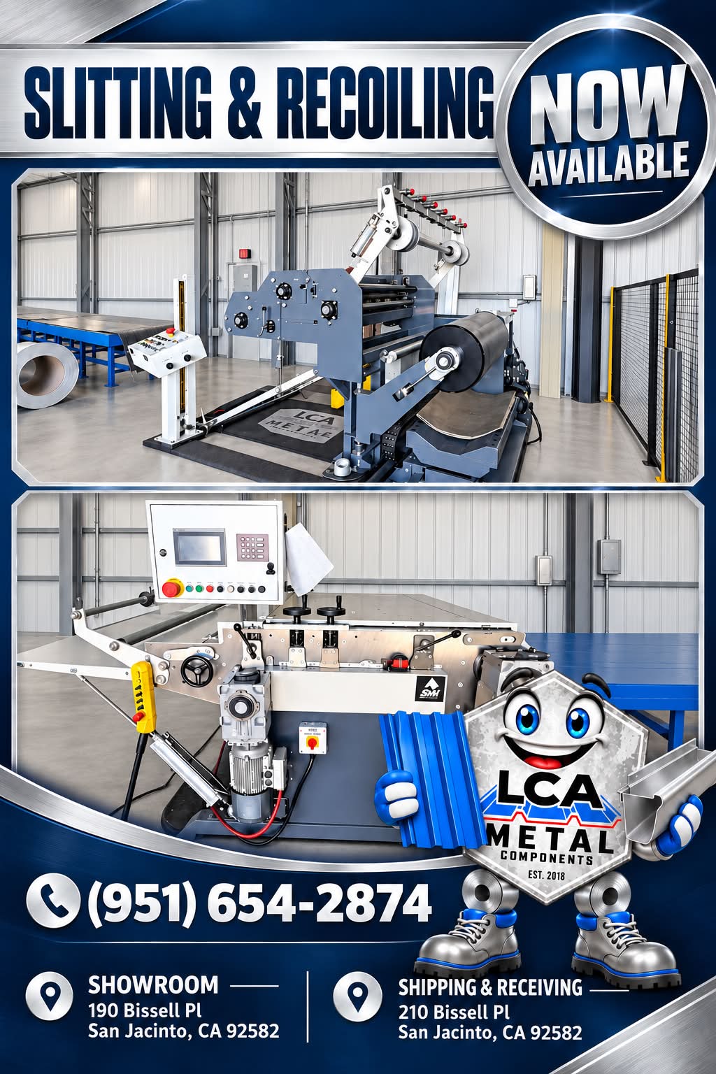 LCA Metal Components | San Jacinto CA